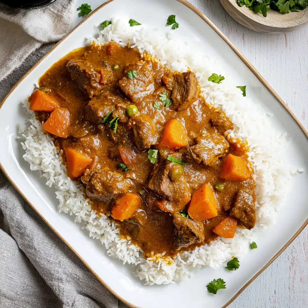 Instant Pot Beef Curry Recipe