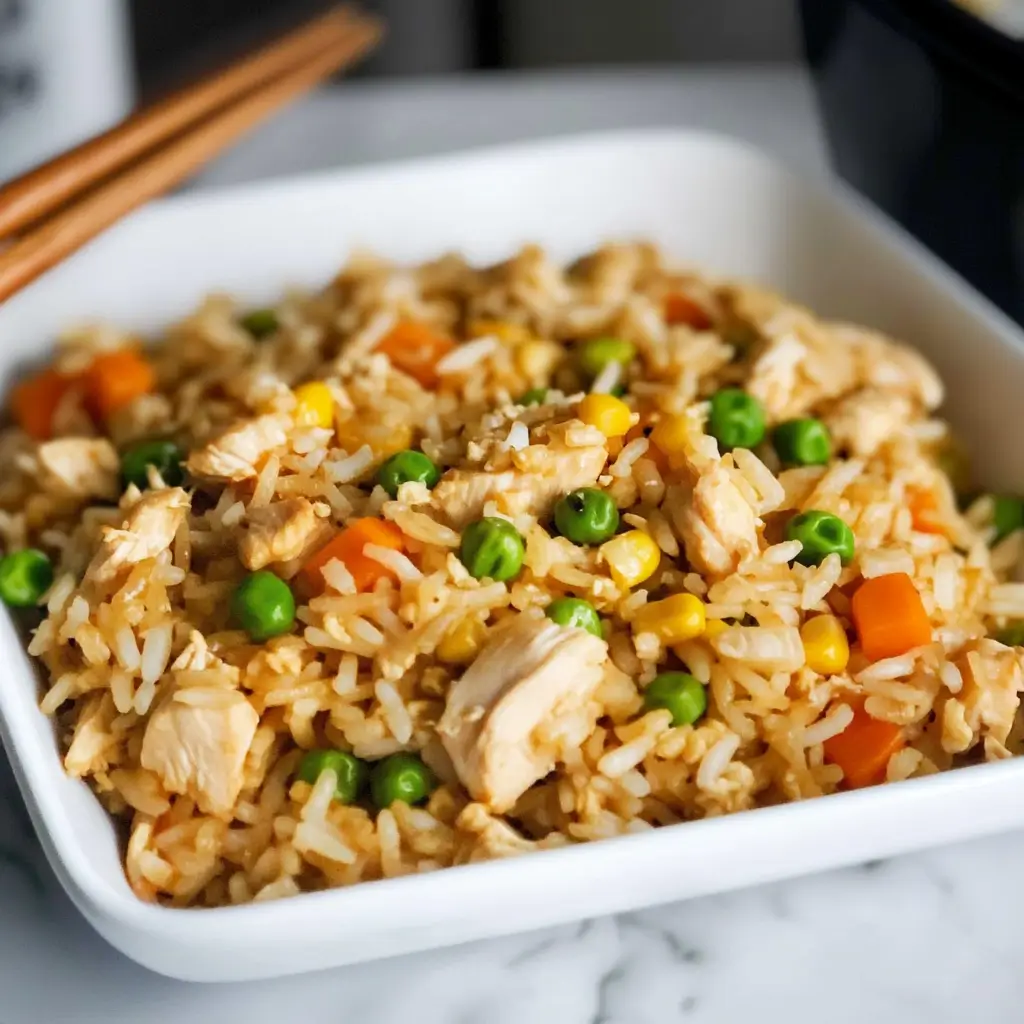 Instant Pot Chicken Fried Rice