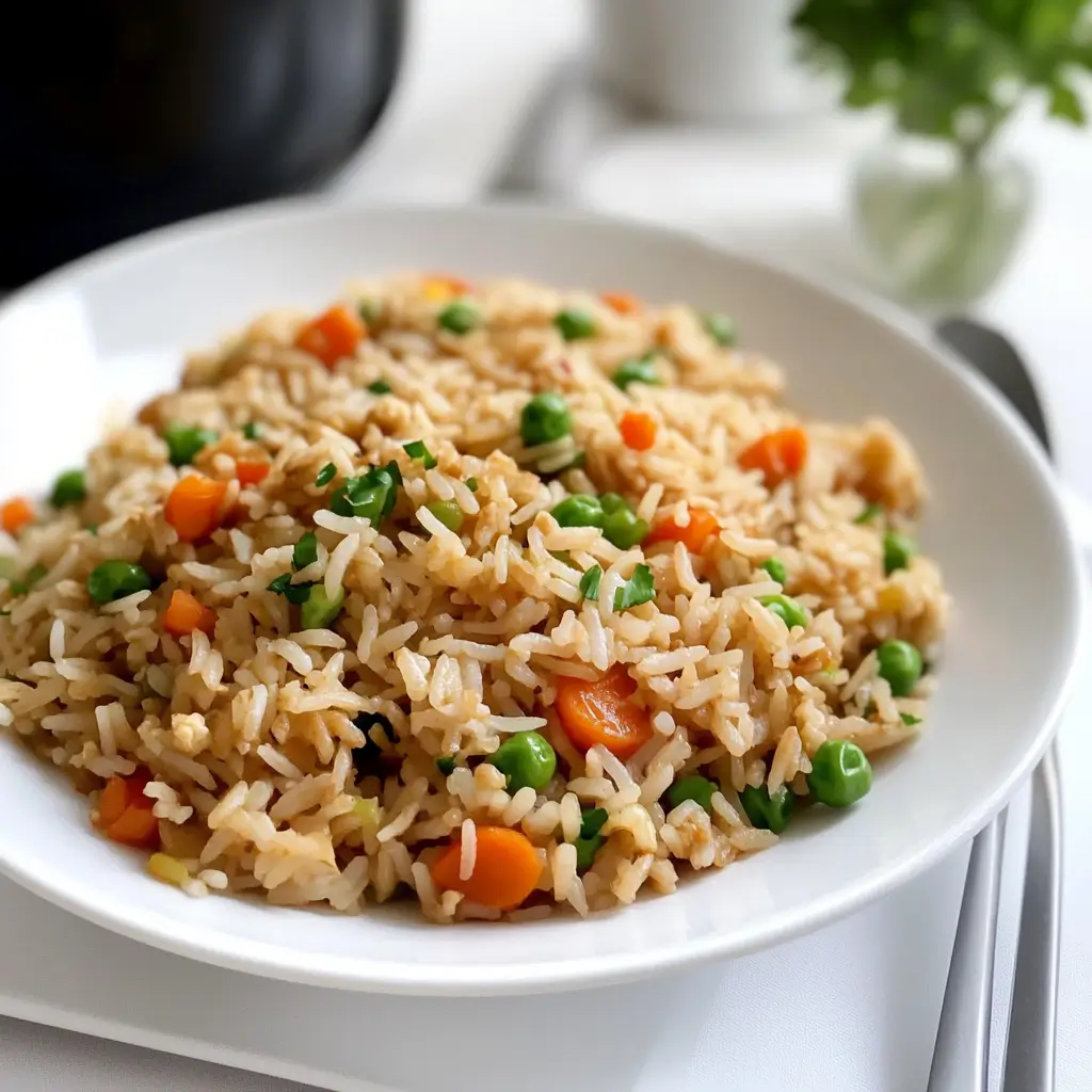Instant Pot Fried Rice with Chicken and Veggies