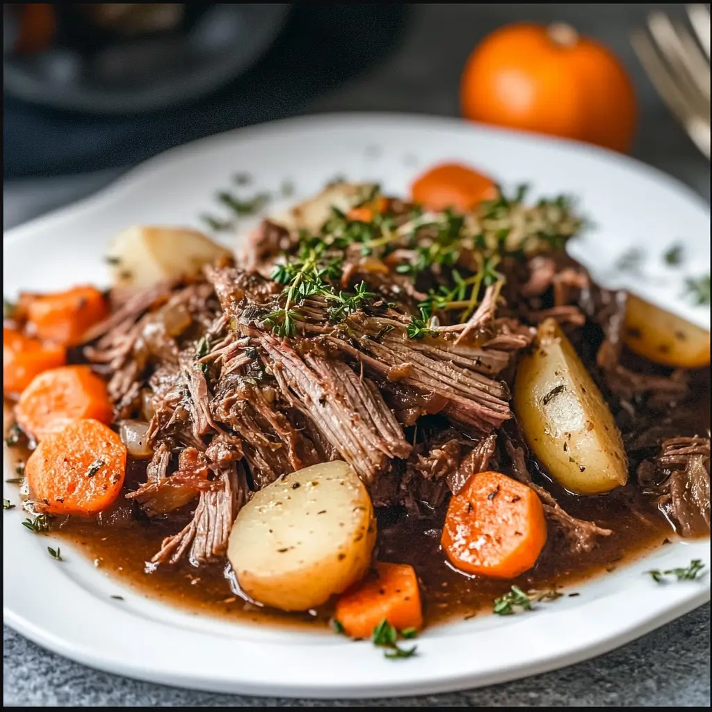 Instant Pot Pot Roast Tender & Flavorful
