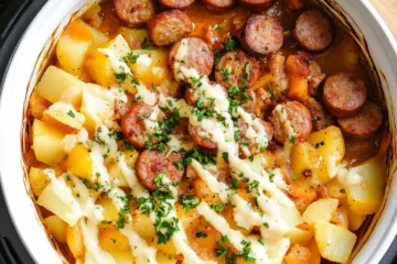 Instant Pot Sausage and Potato Casserole in 25 Minutes