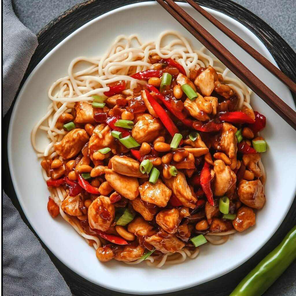 Kung Pao Chicken Noodles Your New Favorite Weeknight Meal
