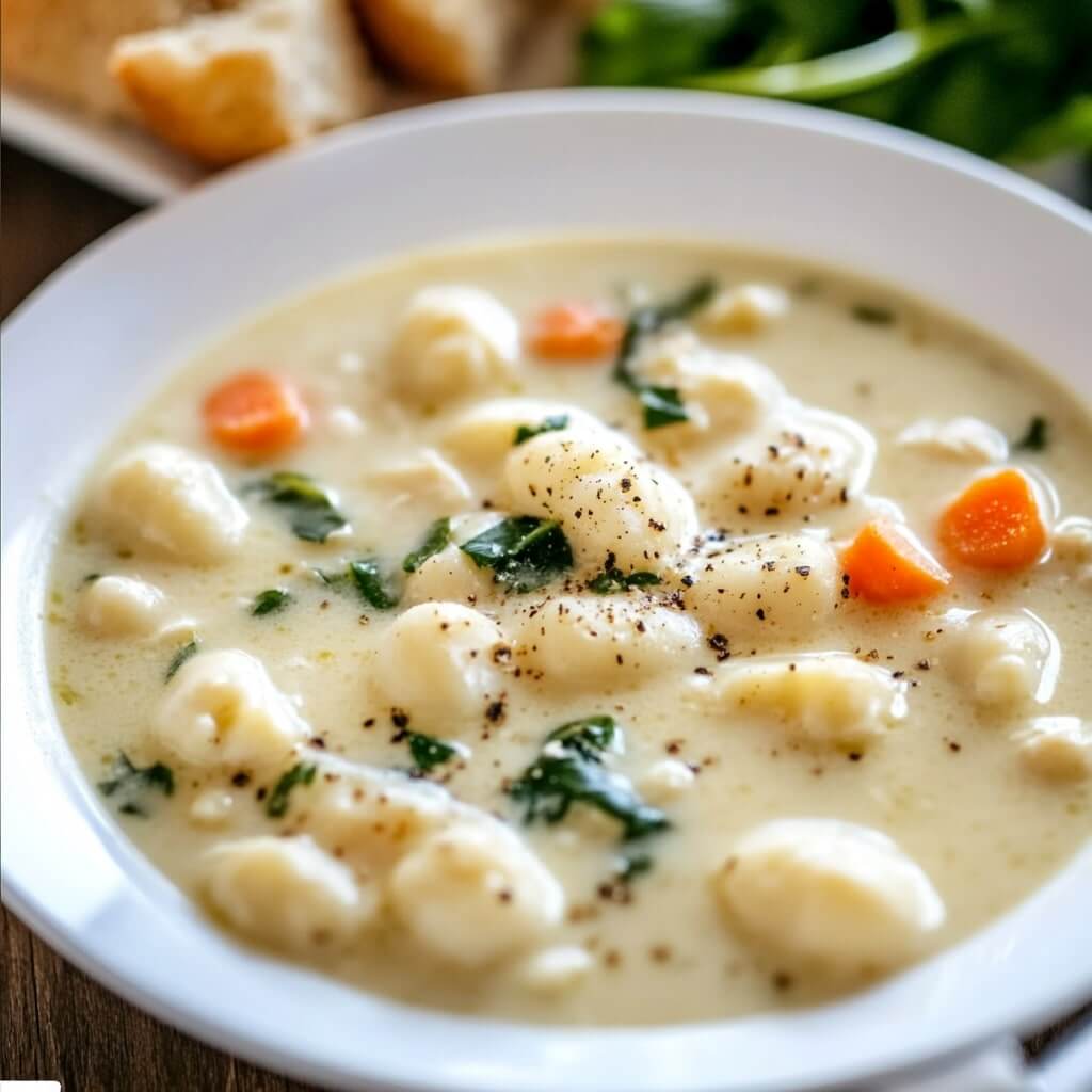 Make Olive Garden Chicken Gnocchi Soup in 30 Minutes