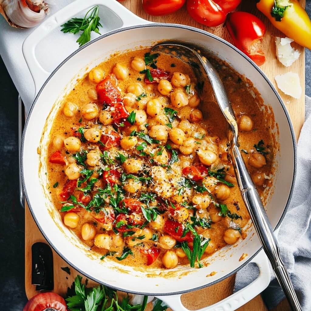 Marry Me Chickpeas Meal Prep Delight