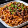 Mongolian Beef with Noodles A Flavorful Feast