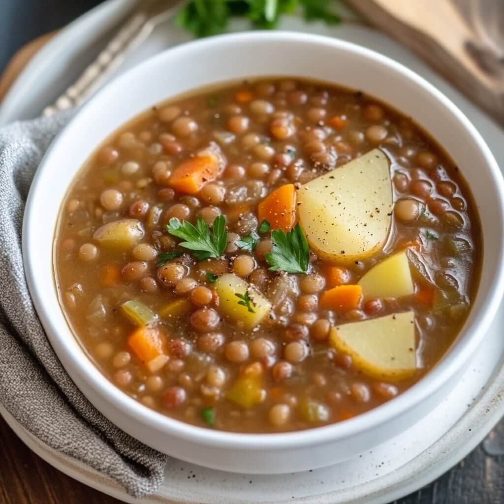 Nutritious and Filling Lentil Soup Recipe