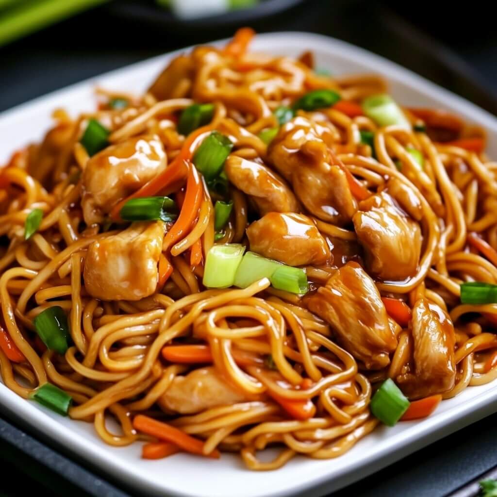 One-Pan Chicken Chow Mein – Minimal Clean-Up
