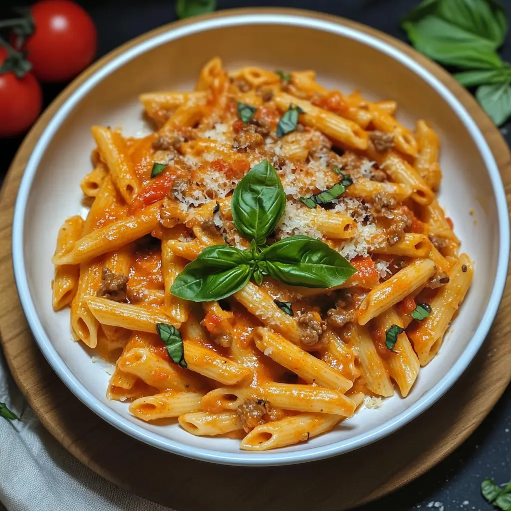Quick & Easy One Pot Creamy Tomato Pasta