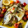 Oven-Baked Mediterranean Fish with Fresh Herbs