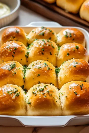 Parmesan Herb Dinner Rolls
