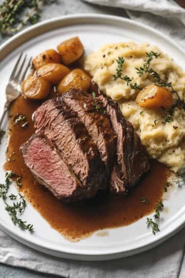 Perfect Instant Pot Pot Roast with Gravy