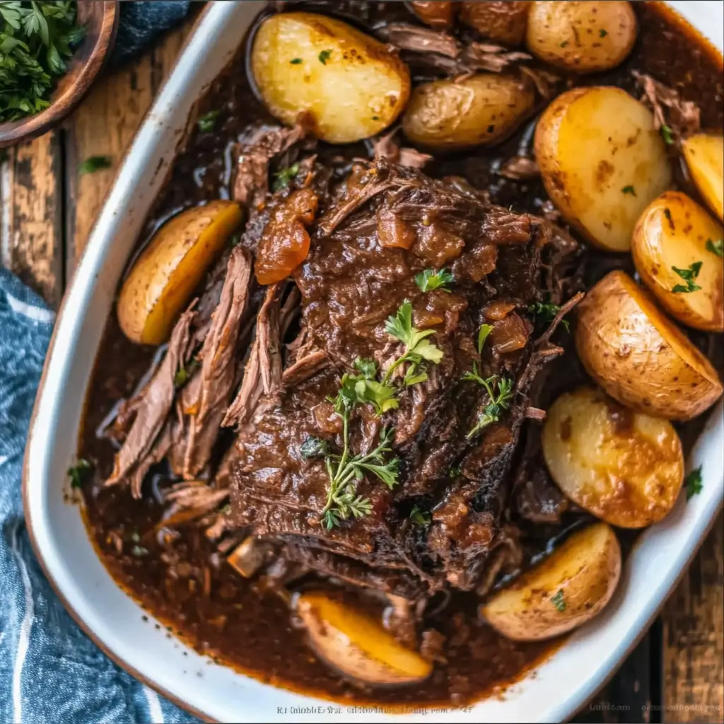 Perfect Instant Pot Pot Roast with Gravy