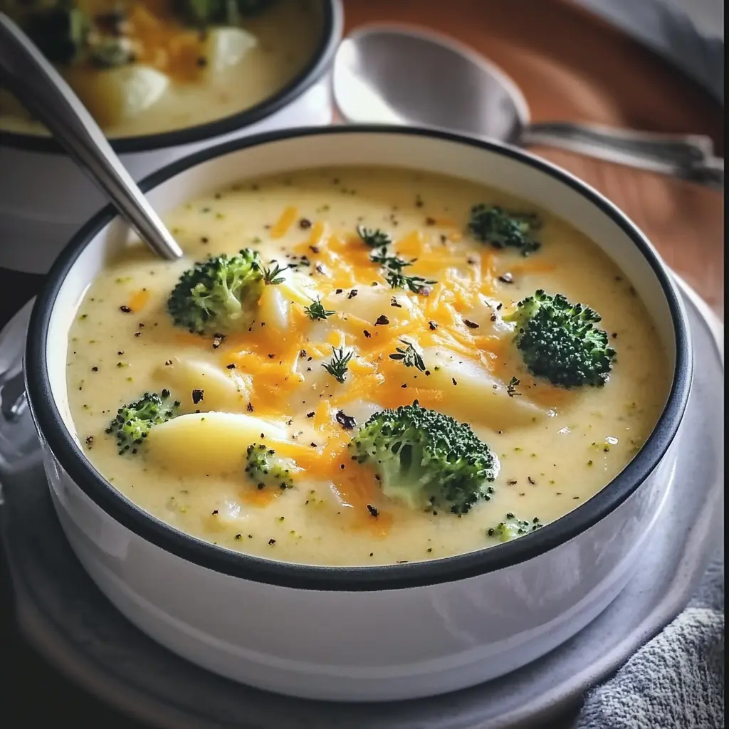 Perfect Weeknight Comfort Potato Broccoli Soup