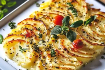 Perfect Your Cheese Herb Potato Gratin