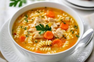 Quick & Easy Chicken Pastina Soup
