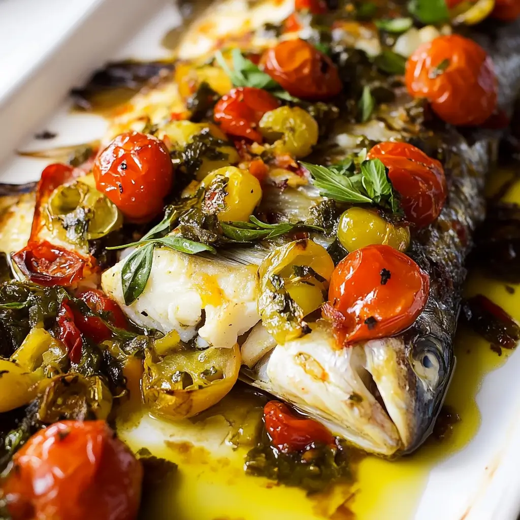 Quick & Flavorful Mediterranean Baked Fish