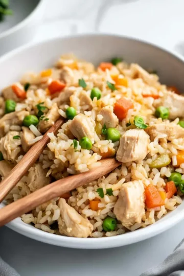Quick Instant Pot Chicken Fried Rice Recipe