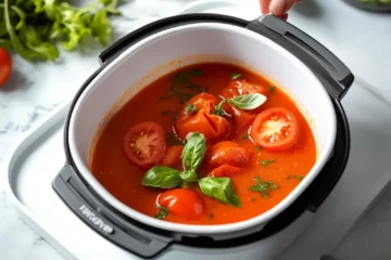 Quick Instant Pot Tomato Soup for Weeknight Dinners