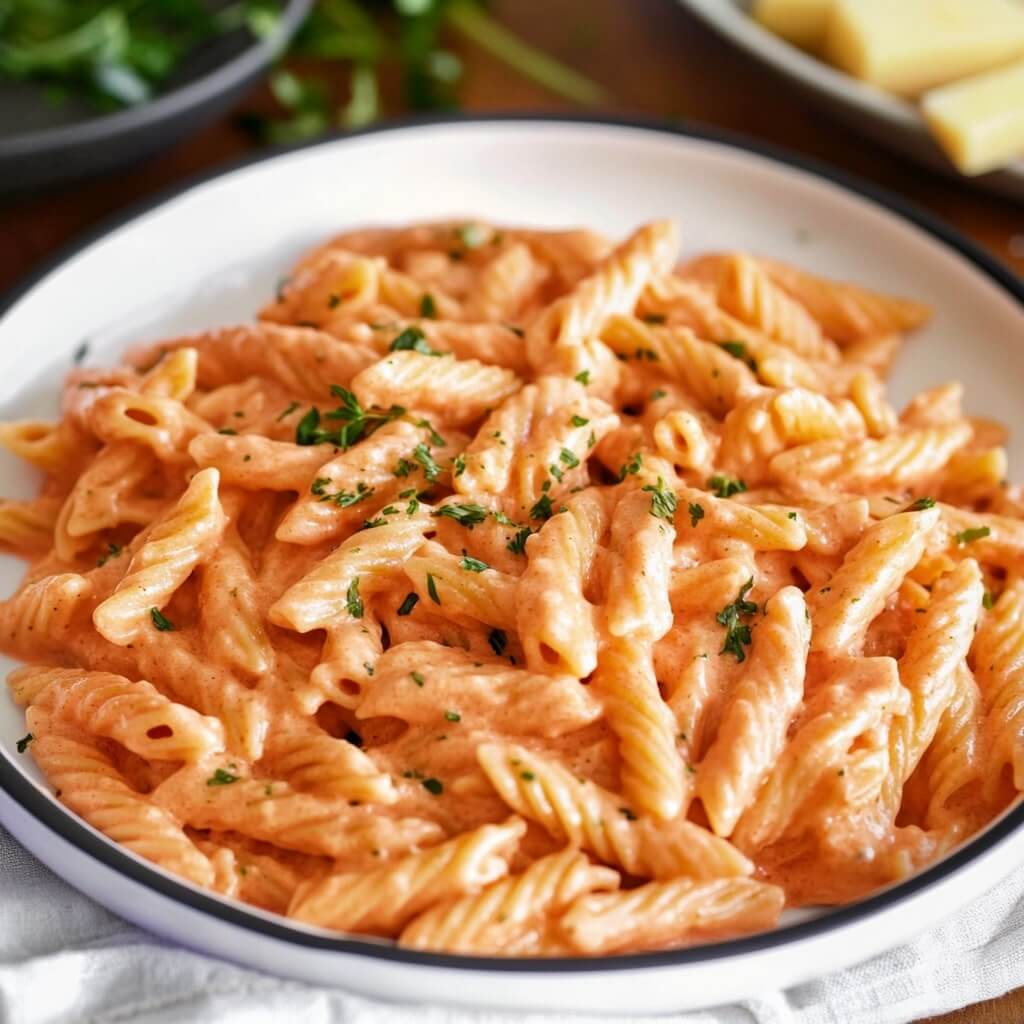 Quick Italian Pink Sauce Pasta Recipe