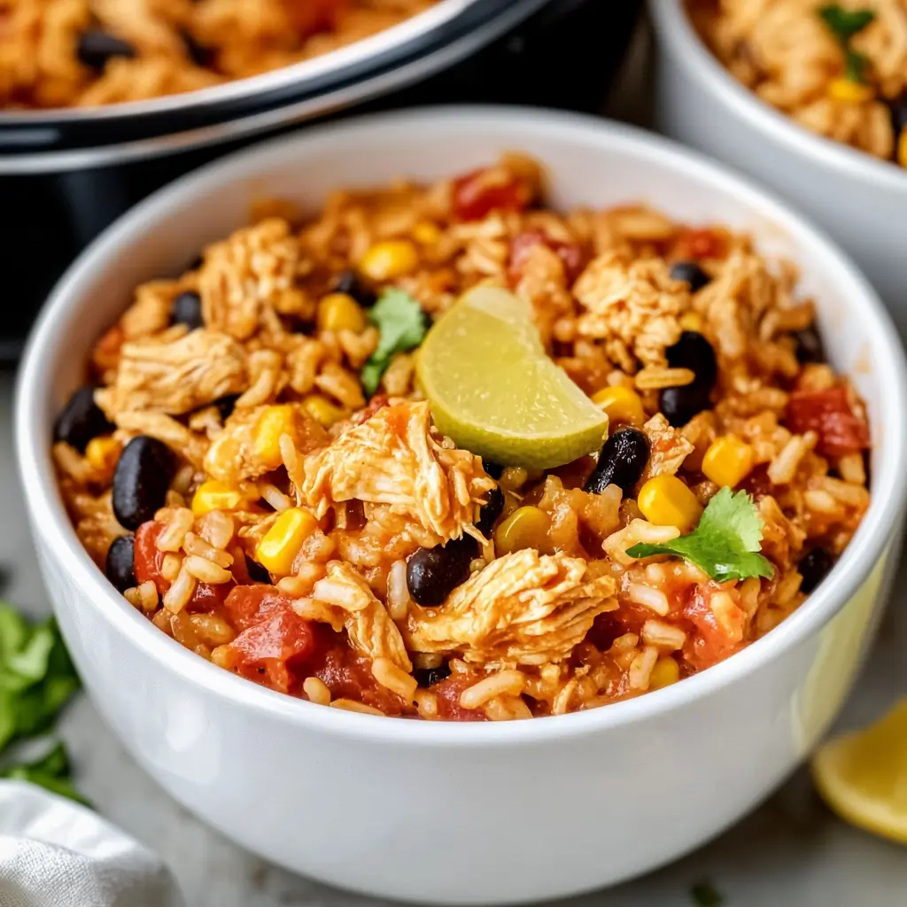 Quick and Flavorful Instant Pot Chicken Burrito Bowls