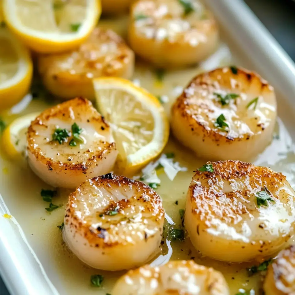 Restaurant-Quality Lemon Butter Scallops at Home