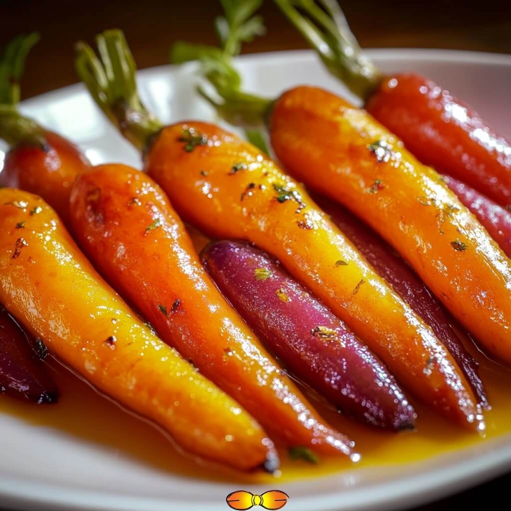 Roasted Rainbow Carrots