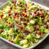 Shaved Brussels Sprout Salad with Pomegranate