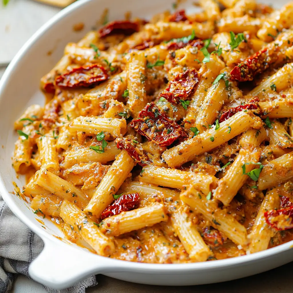 Creamy Sun-dried Tomato Pasta
