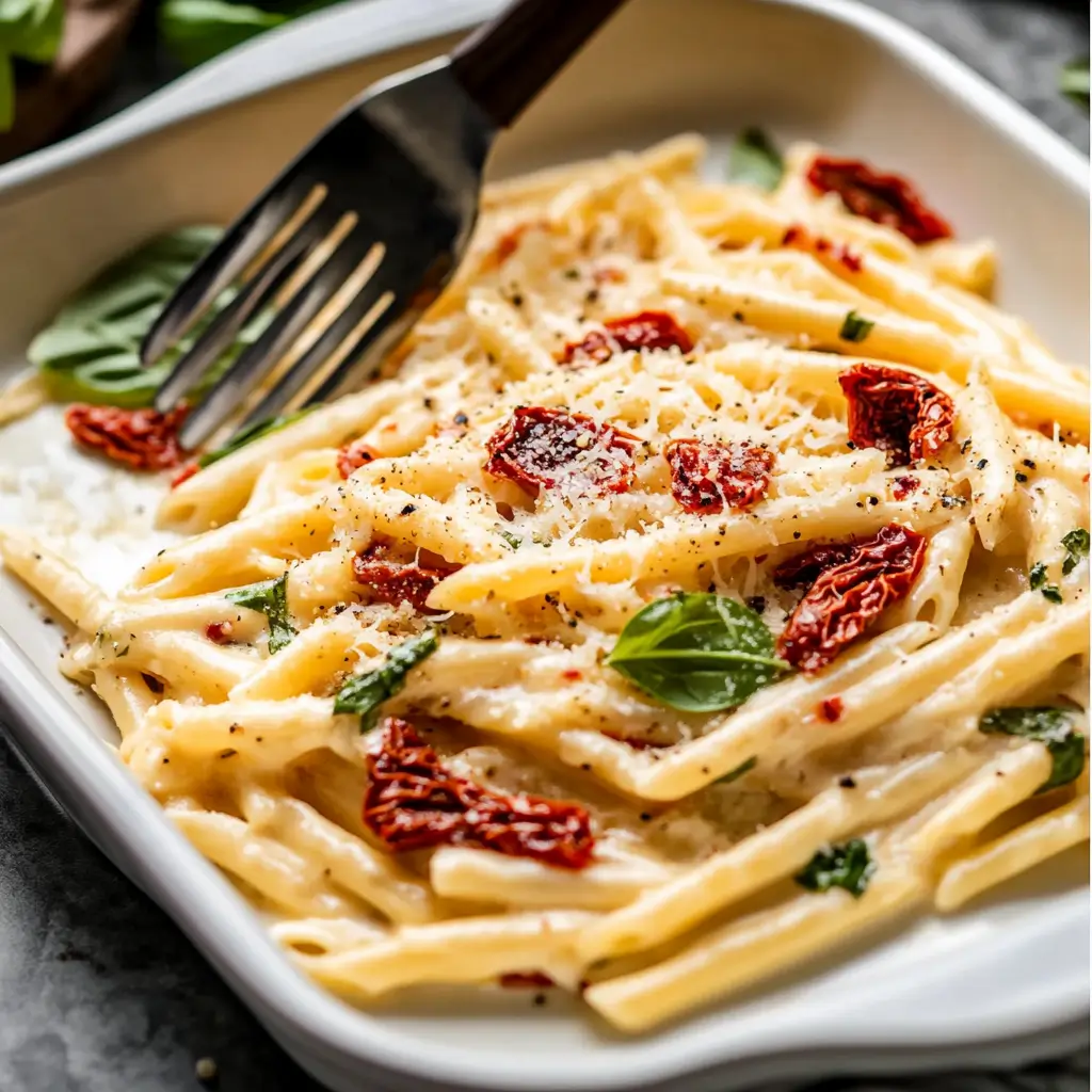 Creamy Sun-dried Tomato Pasta