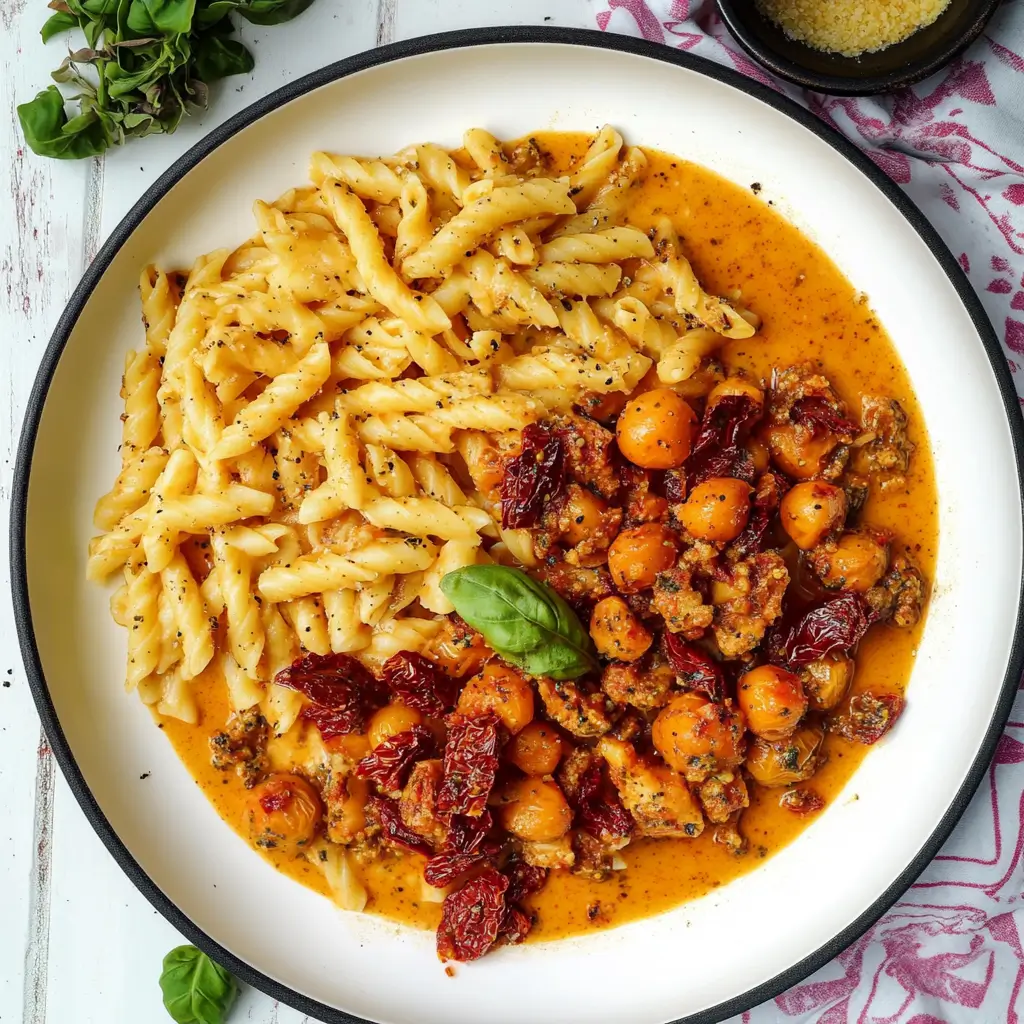 Creamy Sun-dried Tomato Pasta