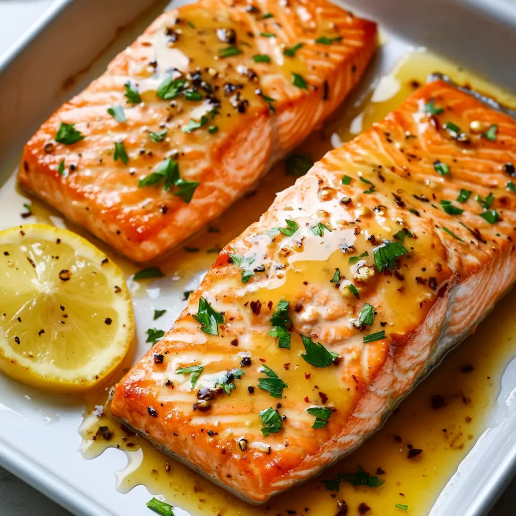 Sweet and Savory Honey Butter Salmon