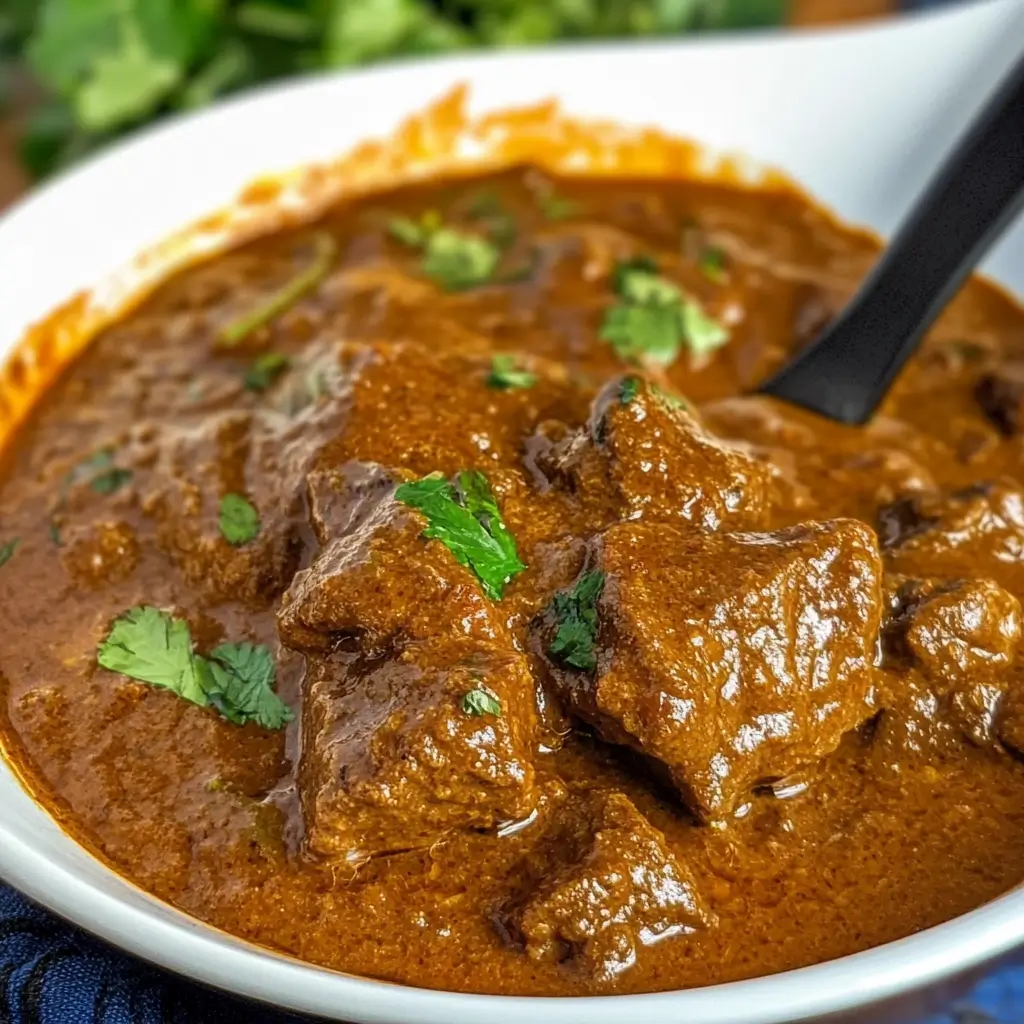 Tender Instant Pot Beef Curry in One Pot