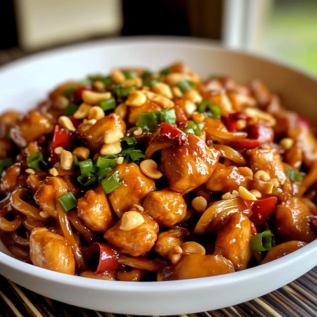 Homemade Kung Pao Chicken – No Takeout!