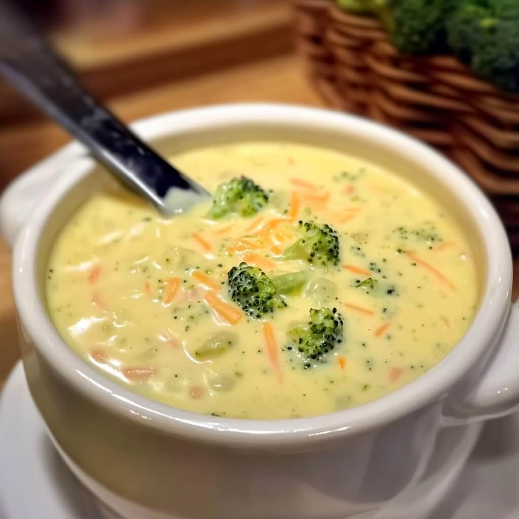 The Ultimate Comfort Food Broccoli Cheese Soup