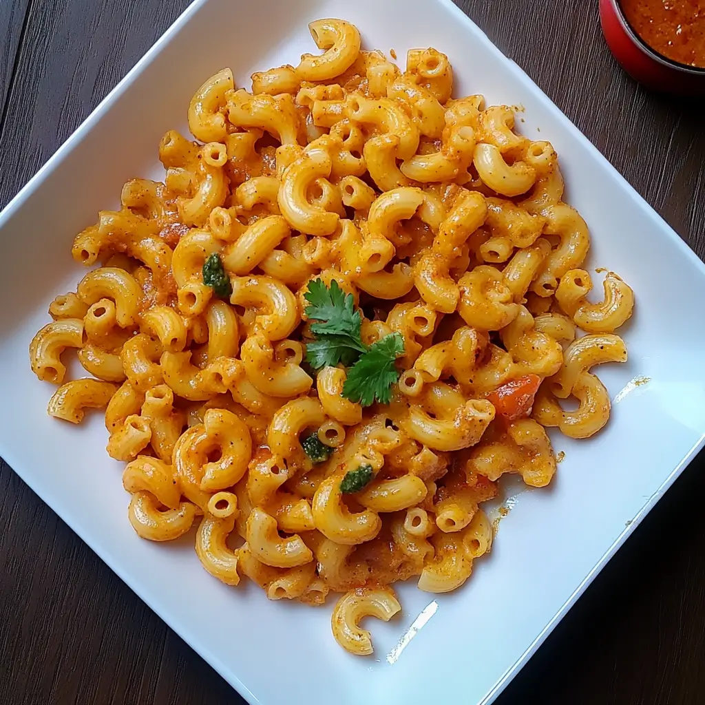 Vegan Masala Macaroni A Tasty Twist