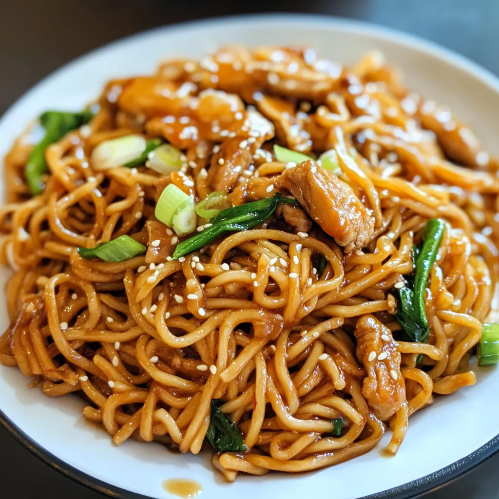 Vegan and Gluten-Free Teriyaki Noodles