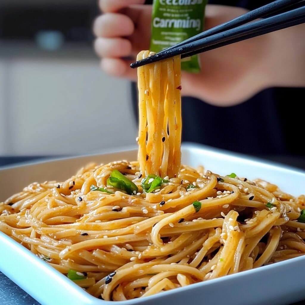 Vegetarian Asian Garlic Noodles