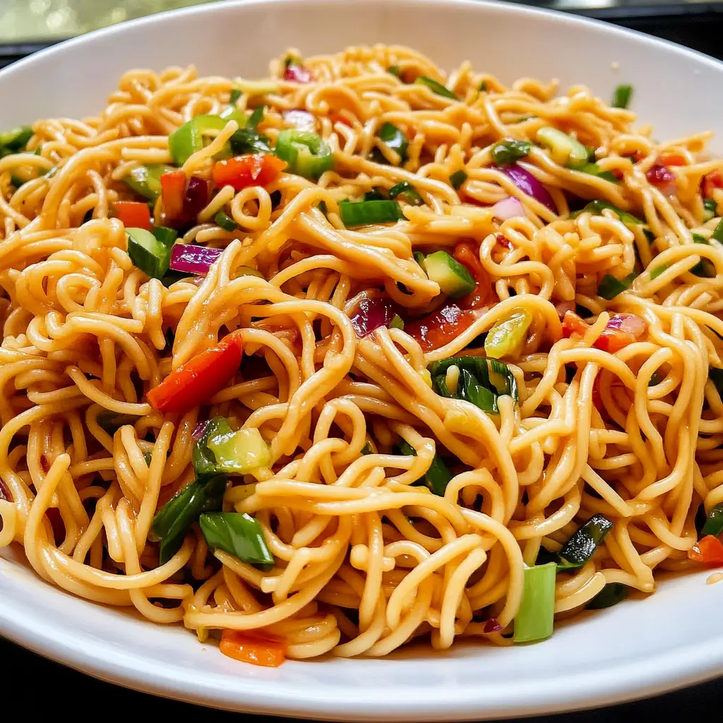 Vegetarian-Friendly Asian Pasta Salad