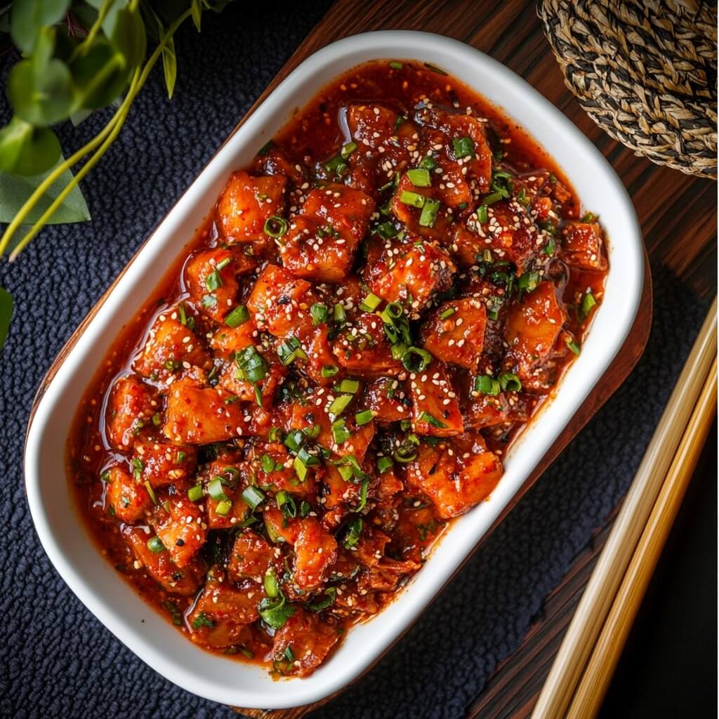 Versatile Korean Spicy Tuna Rice, Pasta, or Lettuce Wraps