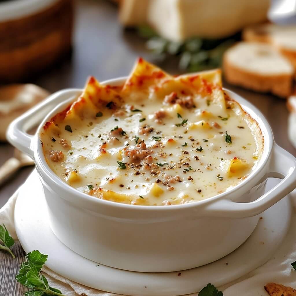 White Lasagna Soup A Cozy Weeknight Meal