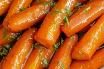 honey and brown sugar glazed carrots