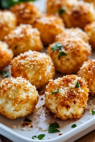 Air Fryer Parmesan Cauliflower Bites