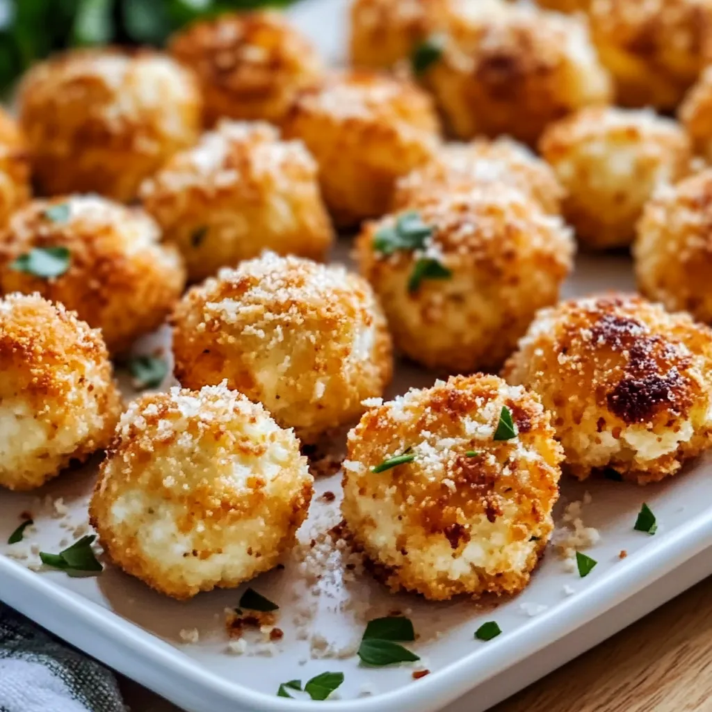 Air Fryer Parmesan Cauliflower Bites