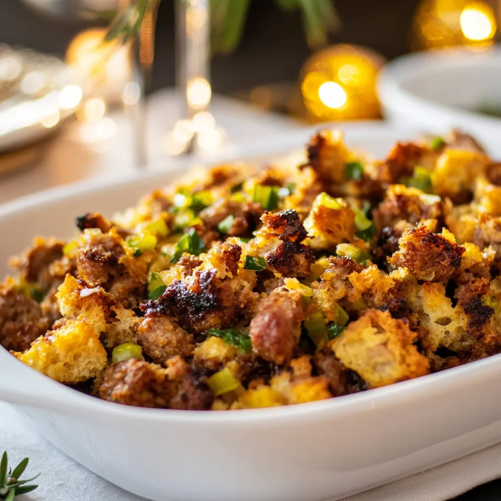 Apple Sausage Stuffing Recipe