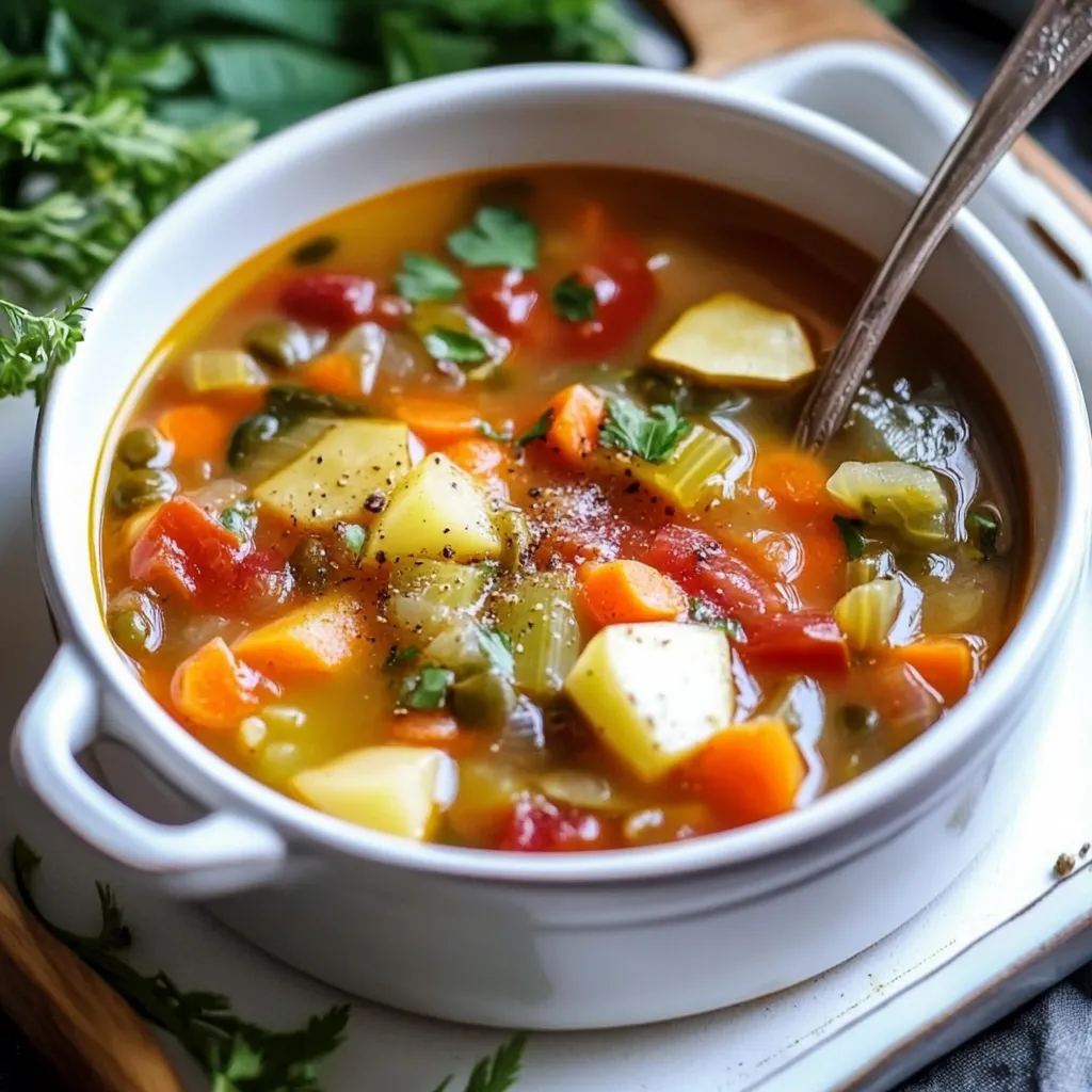 Beef Vegetable Soup Recipe Easy