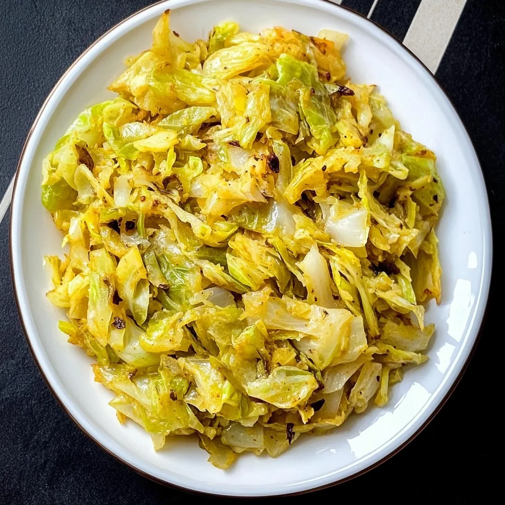 Cabbage Fried Rice Indian
