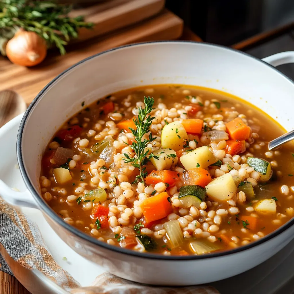 Beef Vegetable Barley Soup Recipes