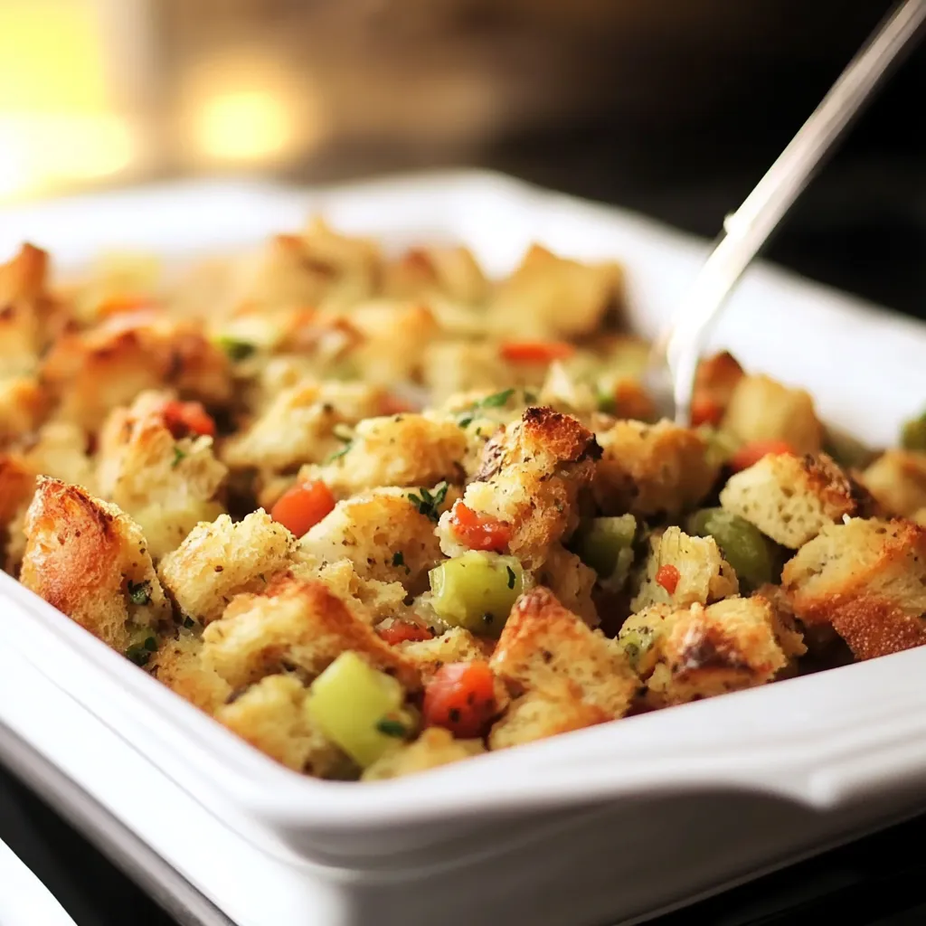 Classic bread stuffing recipe from scratch