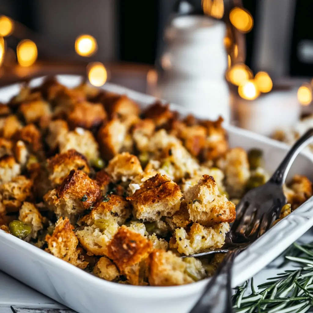 Classic stuffing recipe with bread crumbs