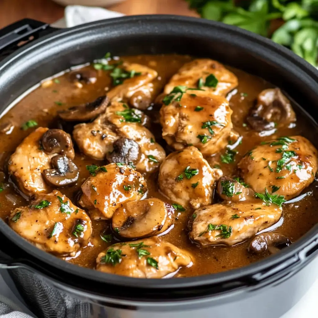 Creamy Instant Pot Chicken Marsala Recipe